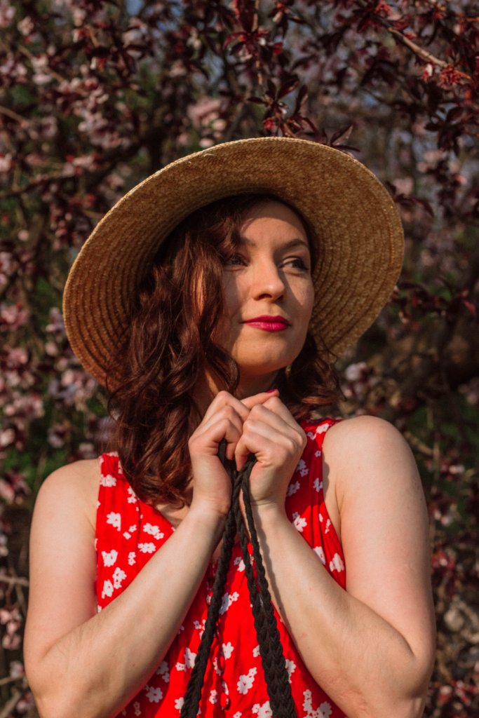 Red_Floral_Summer_Dress_Straw_Hat_Rochie_cu_Flori